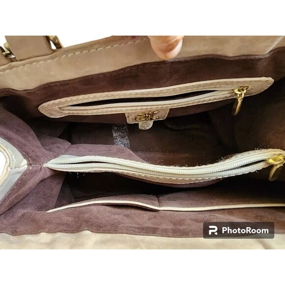 Akarenni Embroidered Leather Bag Mexico Large - Picture 7 of 8